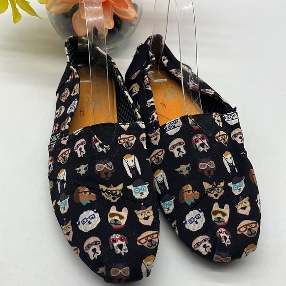 Bobs by Sketchers Bobs For Dogs Black Loafers Sz 9. SKT0357C - Picture 1 of 9